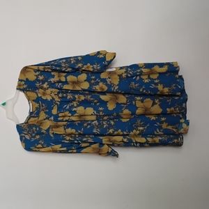 Chiffon Flower Print Mini